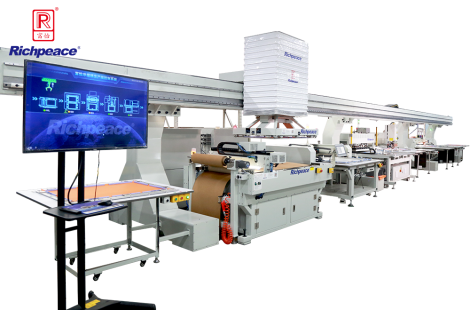 富怡全自動(dòng)沖復(fù)縫繡生產(chǎn)線(xiàn)