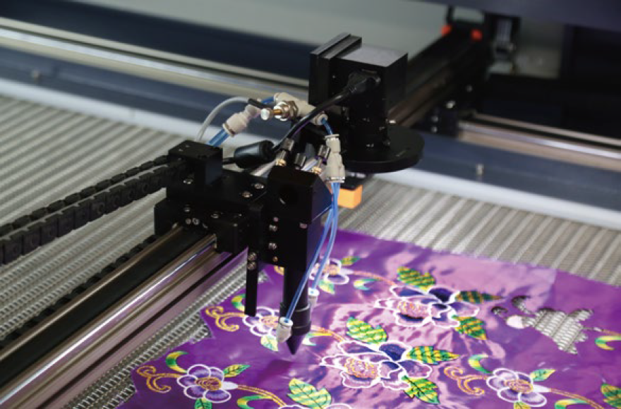 富怡小幅面攝像定位激光雕刻切割機(jī)