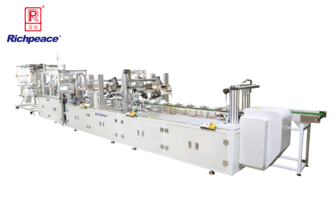 富怡全自動(dòng)罩杯口罩生產(chǎn)線(xiàn)（釘頭帶）