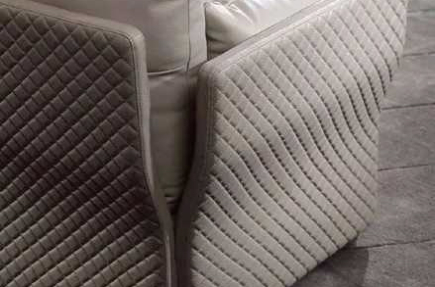 富怡全自動針桿離合雙色縫紉機