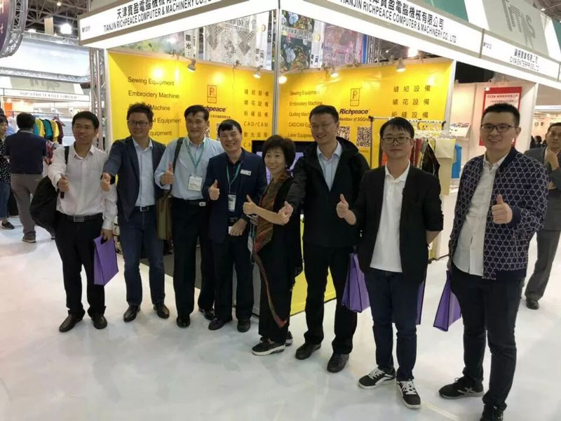 TITAS臺(tái)北紡織展，富怡展品備受青睞！