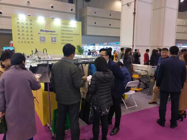 展會直擊：鄭州縫制設備展，富怡展位不容錯過