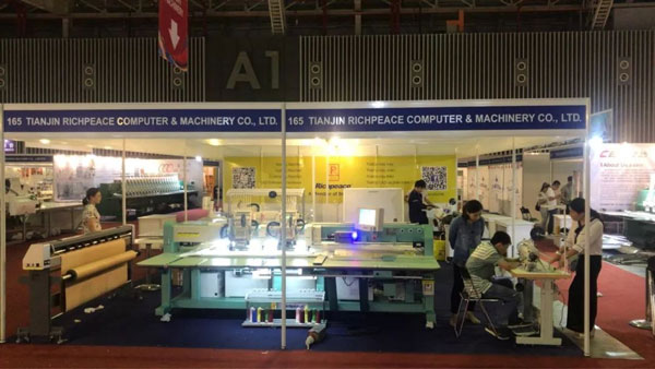 越南VTG，富怡展機露風采