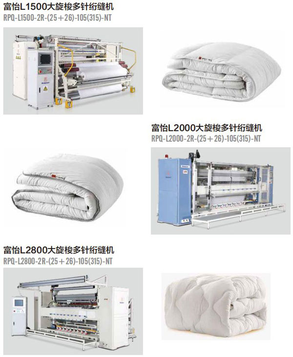 L2000高速多針有梭絎縫機(jī)三款機(jī)型 L2000高速多針有梭絎縫機(jī)三款機(jī)型